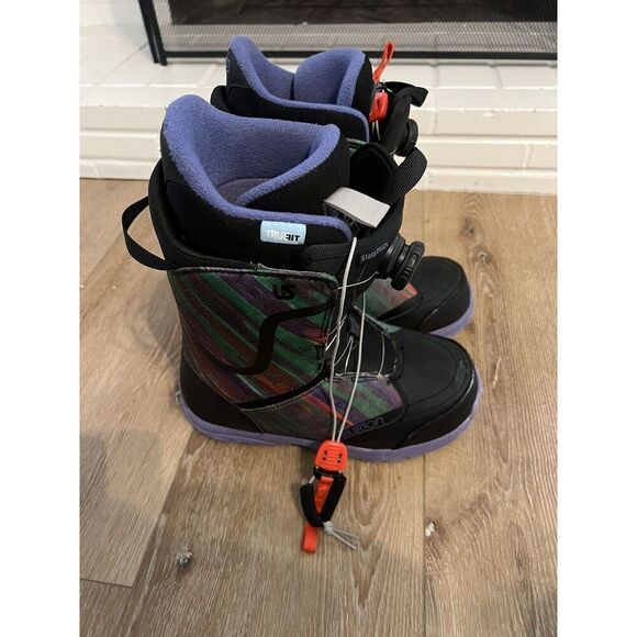 Burton Starstruck BOA Snowboard Boots Womens Size 8 US Multi Color - Picture 2 of 8